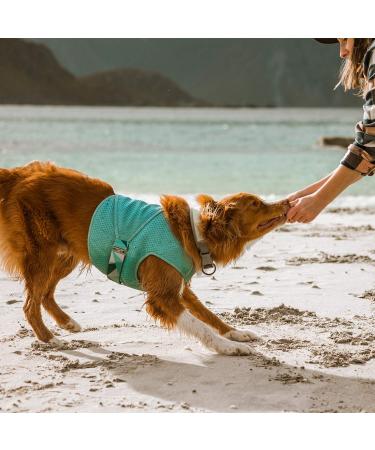 Hurtta Cooling Wrap for Dogs - Summer Cooling Vest in Aquamarine (45-55cm) | International Shipping Available - Buy Online on GoSupps.com