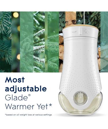 Glade PlugIns Refills Air Freshener Starter Kit - Twinkling Pine & Cedar Essential Oils for Home & Bathroom Limited Edition - Buy Online on GoSupps.com