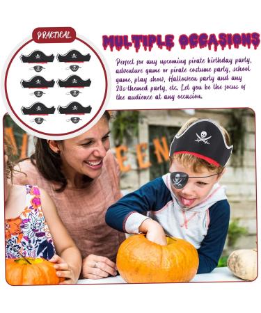 FRCOLOR 30 Sets Pirate Hair Blindfold Halloween Pirate Hats Cosplay Pirate Hats Pirate Outfit Pirate Cosplay Costume Pirate Dress Accessories Pirate Costume Pirate Hats for Party Cloth - Buy Online on GoSupps.com