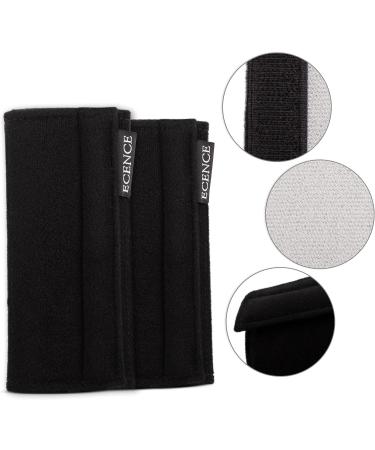 ECENCE Set of 2 Black Seat Belt Pads - Child Car Seat Belt Protectors for Safety & Comfort - Buy Online on GoSupps.com