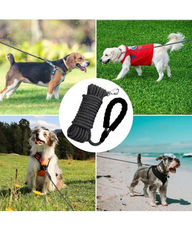 Buy X XBen 30m Drag Line Dog Leash - 8mm Thick Comfortable Padded Handle Perfect for Small & Medium Dogs - Robust Climbing Rope & Carabiner - International Shipping Available - Buy Online on GoSupps.com