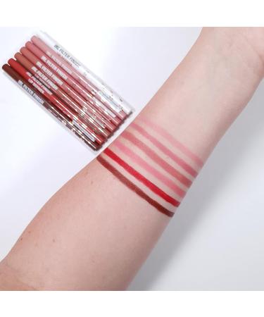 Makeup Revolution IRL Filter Finish Lip Liner Espresso Nude | Waterproof Long Lasting Set with Matching Lipstick & Gloss - Shop Now - Buy Online on GoSupps.com