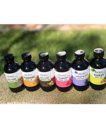 Pure Kukui Nut Oil - Cold Pressed for Skin & Hair | 4 oz | International Shipping - Buy Online on GoSupps.com