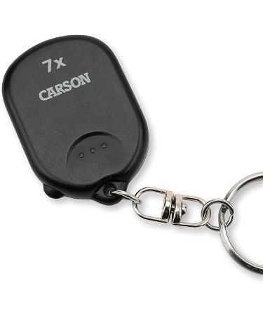 Carson Clip & View Pop-Up Retractable 7X Aspheric Keychain Magnifier (GN-70) - Buy Online on GoSupps.com