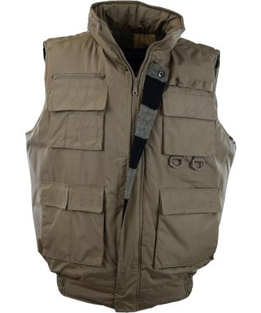 ChoiceApparel Men's Water-Resistant Vest with Lining - Large 44 (Tan) - Buy Online on GoSupps.com