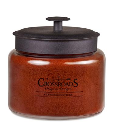 Crossroads Cinnamon Sticks Scented 4-Wick Candle 64 Ounce