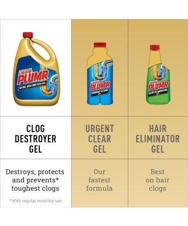 Liquid-Plumr Pro-Strength Clog Remover Full Clog Destroyer 32 Fluid Ounces 1 - Buy Online on GoSupps.com