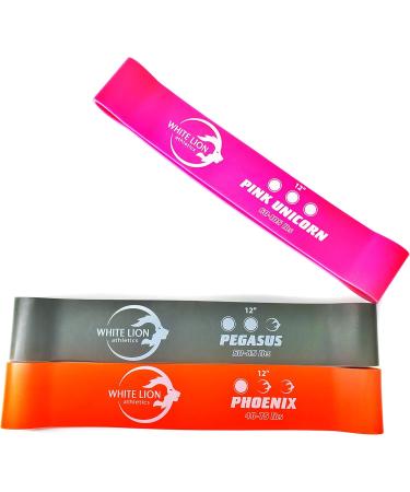 White Lion Athletics Heavy Duty Glute Bands | Resistance Bands for Mini Band Exercise | Resistance Bands for Strength Training Yoga Barre Bodybuilding Pilates | - Buy Online on GoSupps.com