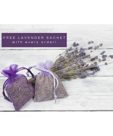 LAVENDER LANE Lavender Goat's Milk Hand & Body Lotion 9 oz - USA Lavender Farm Free Sachet Included Organic Shea Butter Organic Sunflower Oil. - Buy Online on GoSupps.com