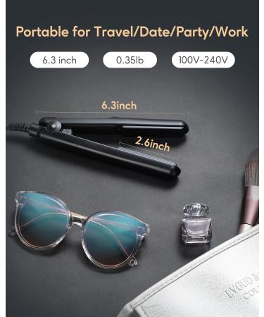 Stylocks Mini Hair Straightener - Small Travel Size Straightener with Ceramic Plates for Quick & Easy Styling - Buy Online on GoSupps.com