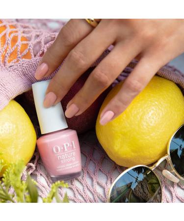 Opi Nature Strong Nail Polish - Vegan Formula Natural Ingredients Up to 7 Days Wear Sustainable Packaging Nude Tones Inspired by Nature - Buy Online on GoSupps.com