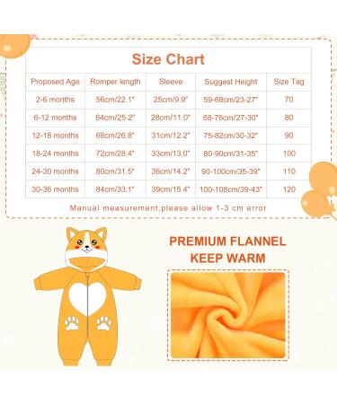 COOKY.D Unisex Winter Hooded Romper Jumpsuit 18-24 Months - Dog Print - Buy Online on GoSupps.com