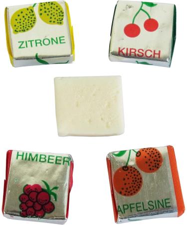 CAPTAIN PLAY Candy Chew 900g Party Bucket Fruit Flavor Individually Wrapped Sweets - Buy Online on GoSupps.com