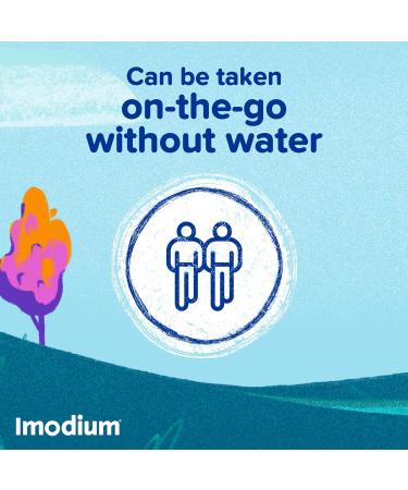Imodium Instants - Fast Dissolving Tablets for On-The-Go Diarrhoea Relief in Under 1 Hour 6 Count (Pack of 2) 6 Count (Pack of 2) Instants - Buy Online on GoSupps.com