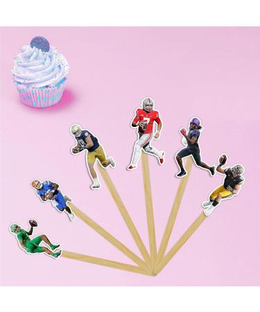 Seyal American Football cupcake topper Seyal American Football Cupcake Topper - Buy Online on GoSupps.com