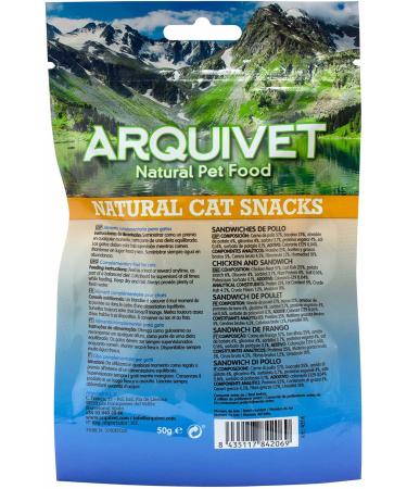 Arquivet Chicken Sandwiches - 50 GR 24 units - Buy Online on GoSupps.com