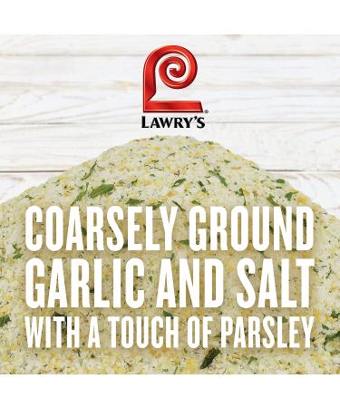 Lawry's Coarse Grind Garlic Salt with Parsley 28 oz - Versatile Seasoning for Beef, Poultry, Stir-Fry, and Pasta - Buy Online on GoSupps.com