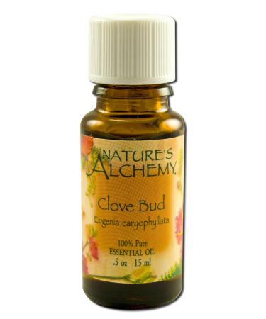 Pure Essential Oil Clove Bud 0.5 fl Ounce (15 ml) Liquid