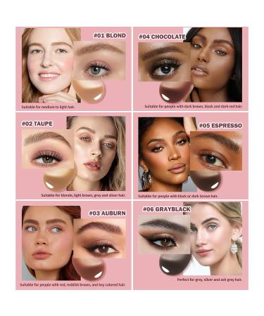 Buy Brow-Fection Angled Brush & Dip Liquid Eyebrow Gel - Multi-Functional Eyebrow Pencil Long Lasting & Quick Drying (#04 Chocolate) - International Shipping Available - Buy Online on GoSupps.com