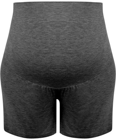 Amorbella Maternity Yoga Shorts - Women's Pregnancy Lounge Wear Pants - Dark Gray - Buy Online on GoSupps.com