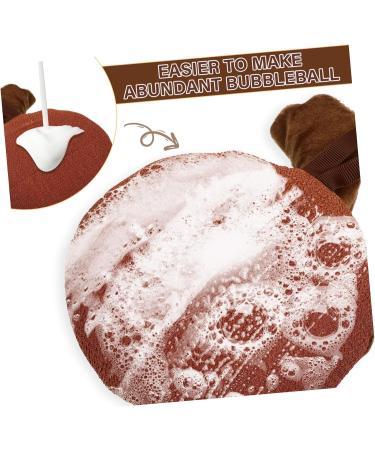 FRCOLOR Shower Sponge bath ball body shower loofah ber balls cute bath sponges kids body loofahs ber for women body sponge bathing sponges for shower cleaning brush velvet Mesh baby - Buy Online on GoSupps.com