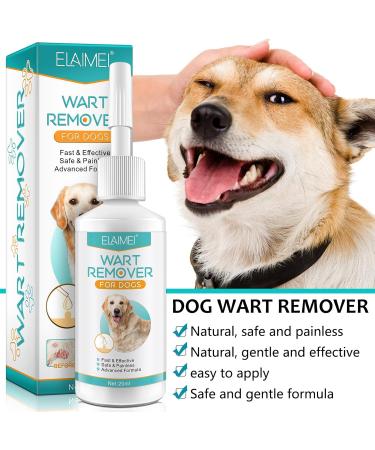 Tioueo Dog Skin Tag Remover Cleaner Dog Wart Remover - Effective & Safe Solution for Canine Wart Skin Tags Corns Callus Painless and No Harm Wart Removal - Buy Online on GoSupps.com
