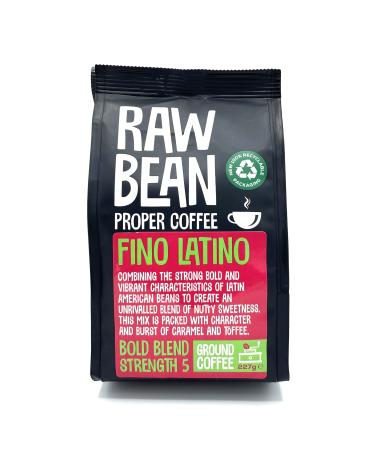 Raw Bean Filter Coffee (Fino Latino) Toffee Latino Fusion