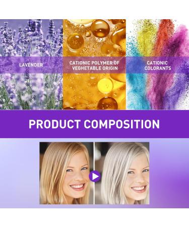 Shantou Youjia Gray color fixing shampoo longlasting color fixation and complementary color delays fading and yellowing colorretaining shampoo for gentle cleansing and color care - Buy Online on GoSupps.com