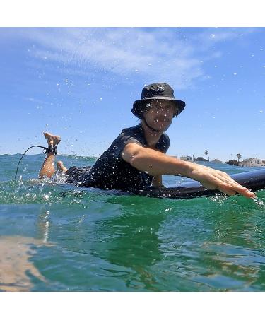 Ho Stevie Premium Surf Leash 1 Year Warranty | Maximum Strength Lightweight 7mm Thick | Kink-Free for All Surfboards | Black 6ft - Buy Online on GoSupps.com