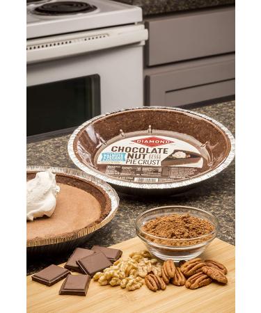 Diamond of California Pie Crust  Chocolate Nut  6 oz  12 Pack - Buy Online on GoSupps.com