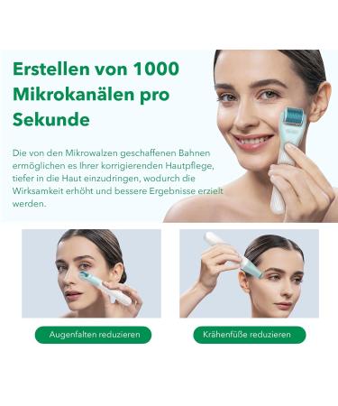 Micro Roller Bio Massager 10 in 1 Kit | Premium Face Eye Scalp & Body Beauty Device | International Shipping - Buy Online on GoSupps.com