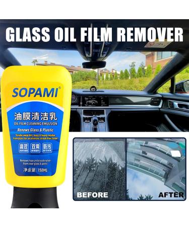 Sopami Oil Film Emulsion Glass Cleaner 2024 New Sopami Oil Film Emulsion Glass Cleaner (1) - Buy Online on GoSupps.com