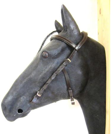 PS Horse Articles Anatomic Bridle Arrimar - Bitless & Snaffle Cob Headpiece in Brown | International Shipping Available - Buy Online on GoSupps.com