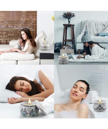 Scented Candles Gift Set for Women - Aromatherapy Soy Wax Candles for Stress Relief - 6 Pack for Birthday, Teacher, Sister, Mom - Buy Online on GoSupps.com