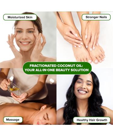 Fractionated Coconut Oil 100ml - Carrier Oil for Essential Oils Mixing - Skin and Hair Growth - Lip Gloss - Pack of 1 - Buy Online on GoSupps.com