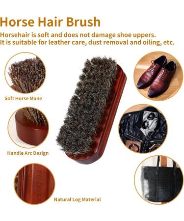LUBOXIN 4 PCS Suede Brush for Shoes Nubuck Brush Horsehair Shoe Brush Hard-Wearing Crepe Brushes Multifunctional Nubuck Suede Cleaner Kit with Suede Eraser for Shoes Boot Leather Cleaning - Buy Online on GoSupps.com