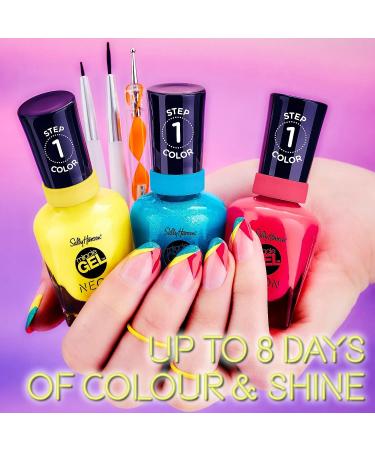 Sally Hansen Miracle Gel Neon Collection - 876 Floresc Pink 0.5 Fl Oz - Buy Online on GoSupps.com