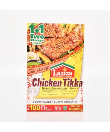 Laziza Laziza Chicken Tikka Spice Mix | Chicken Tikka Masala | Easy Cook | 100g