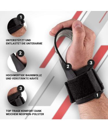 Legend Zughilfe-Handjahnband-Cobra | Premium Grip Pads for Bodybuilding Fitness Crossfit & Powerlifting - Enhanced Palm Protection & Durability - Buy Online on GoSupps.com
