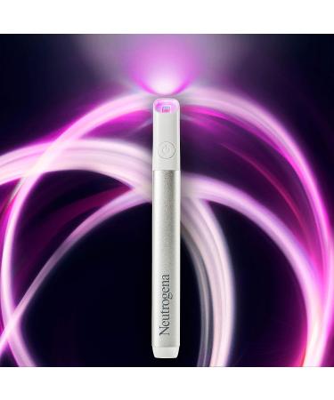 Neutrogena Light Therapy Acne Spot Treatment - Chemical & UV-Free with Blue & Red Light Technology - Gentle Acne Treatment for Sensitive Skin - 1 ct - Buy Online on GoSupps.com
