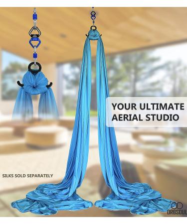 Orbsoul Aerial Silks Hardware Deluxe PRO Set - Certified Complete Kit - Buy Online on GoSupps.com