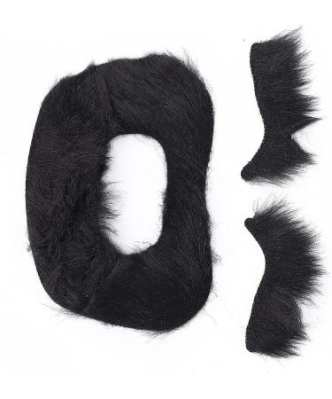 Exquisite Clothing Fake Beard Self Adhesive Beard Eyebrow Stickers Party Supplies Accessories - Buy Online on GoSupps.com