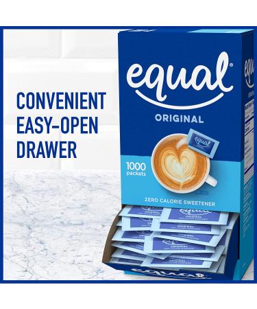 EQUAL 0 Calorie Sweetener - 800 Pack | Zero Calorie Sugar Substitute & Sugar Alternative - Buy Online on GoSupps.com