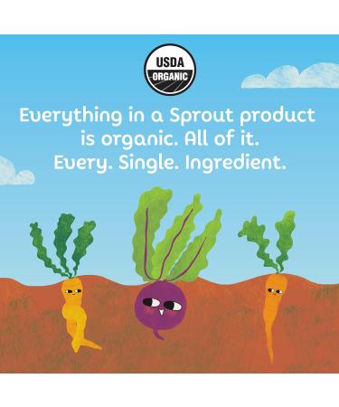 Sprout Organic Baby Food Stage 2 Pouches 12 Flavor Fruit Veggie & Grain Variety Sampler 3.5 Oz (Pack of 12) - Buy Online on GoSupps.com