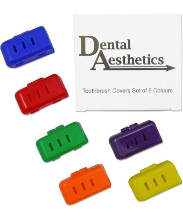 Toothbrush Case Set of 6 Colors | Stylish & Durable Cases for Adults - Shop Now! - Buy Online on GoSupps.com