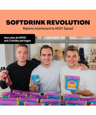 HOLY Iced Tea Lot de 10 bo tes de d gustation Peach x Nectarine x Black Tea avec poudre go t p che | 10 portions d'antioxydants et de superaliments | Th glac sans sucre | V g talien avec ar mes Peach x Nectrarine - Buy Online on GoSupps.com
