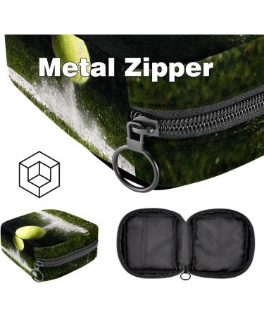 Stylish Menstruation Pad Bag with Zipper | Women's Napkin & Tampon Storage | Perfect for On-the-Go Convenience - Buy Online on GoSupps.com