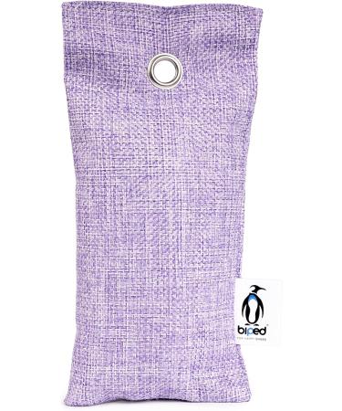Biped Fresh! Shoe Pillow - Bamboo Activated Carbon Odor Neutralizer for Shoes & Sports Bags (2x75g) - Natural Shoe Dryer - 2 Purple Pieces - Buy Online on GoSupps.com