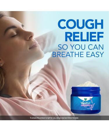 Vicks VapoRub Nasal Decongestant Cough Suppressant Relief from Cold Aches & Pains Chest Rub Ointment Lavender scent 50 g/57 mL 57 ml (Pack of 1) Lavender - Buy Online on GoSupps.com