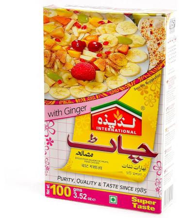 Laziza Chaat Masala Spice Mix 100g - Authentic Easy Cook Chaat Masala - Buy Online on GoSupps.com